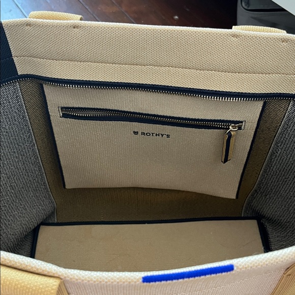 Rothy's Black and Tan Interior Tote - Picture 3 of 4